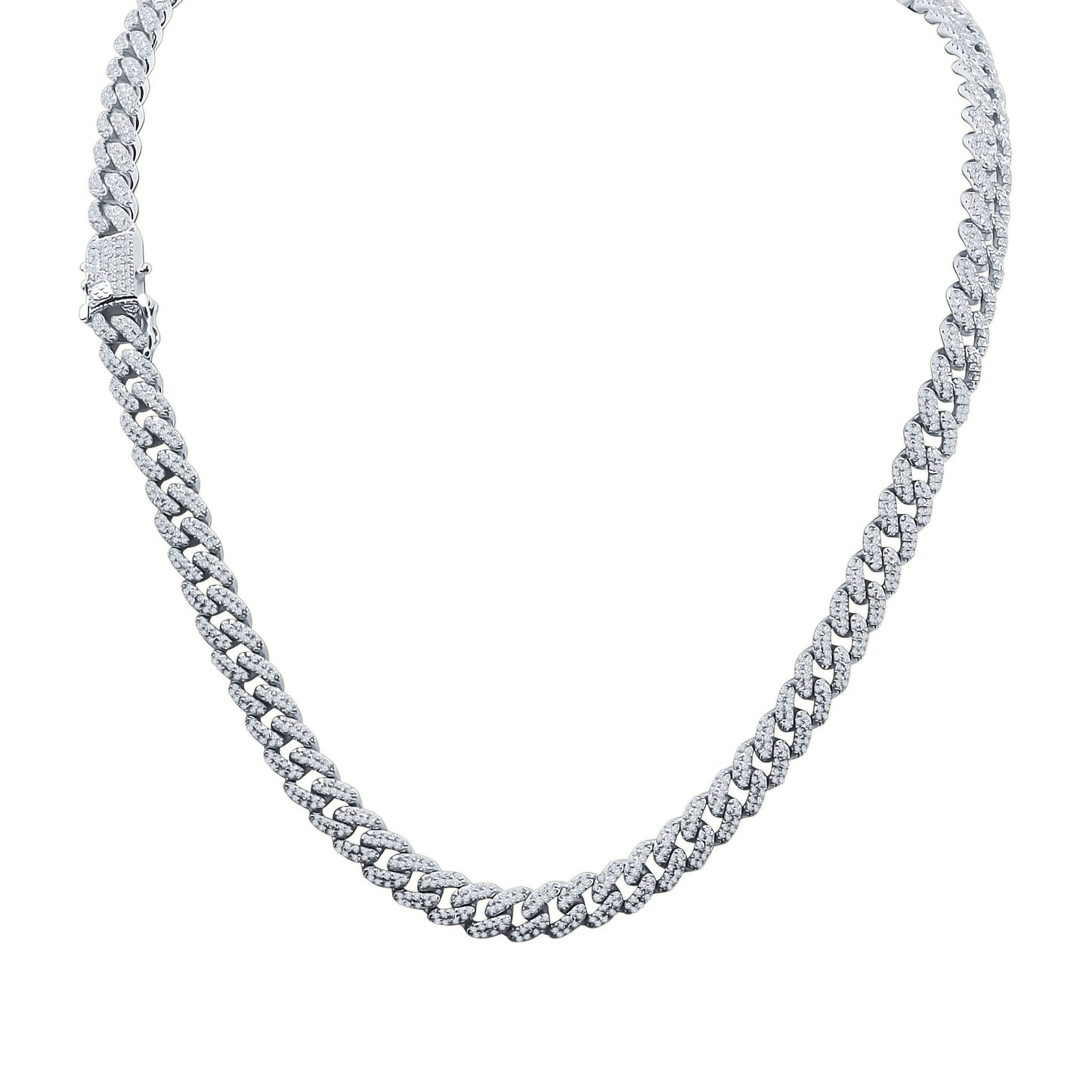 CAMEO 8MM 925 Silver Cuban Chain | 9211841